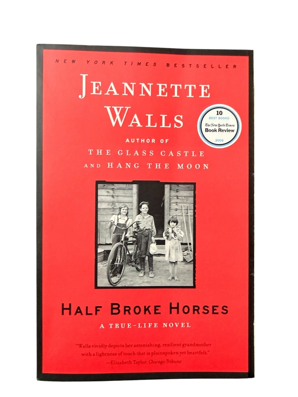 Half Broke Horses - true novel by Jeanette Walls - paperback book NYT Bestselle